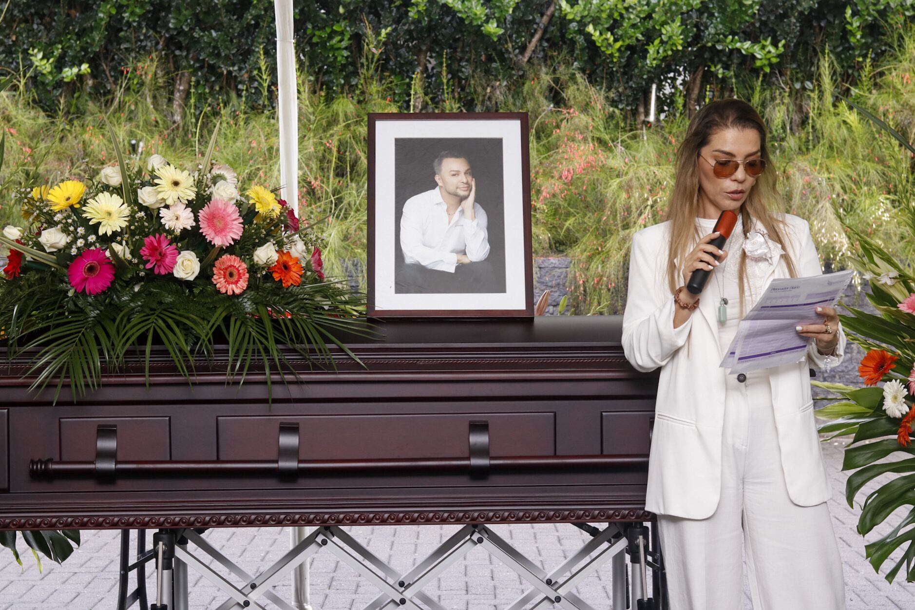 Funeral de Ángel Rafael.