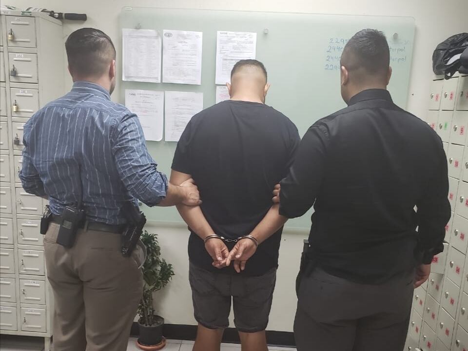 Detienen a tío de Keylor Navas por caso de estafa. Foto OIJ.