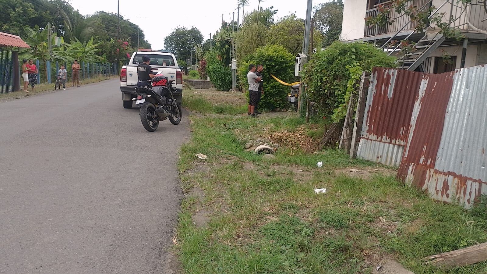 El crimen ocurrió dentro de una casa en Carrandí. Foto San Clemente Informa.