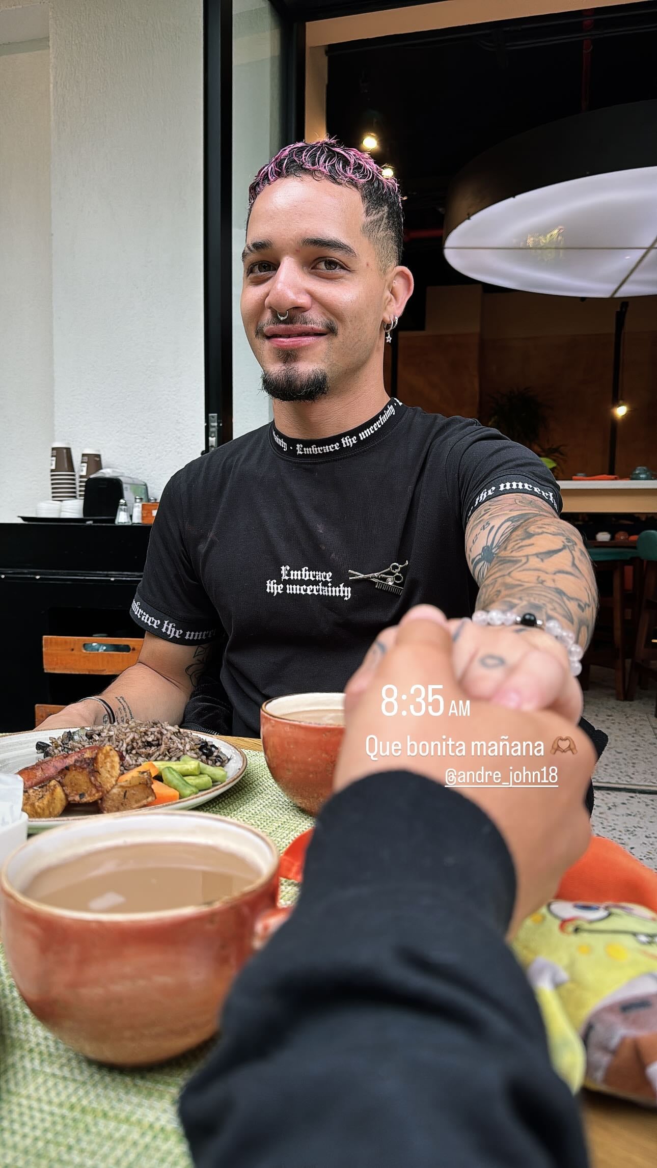 Michael Rubí novio.