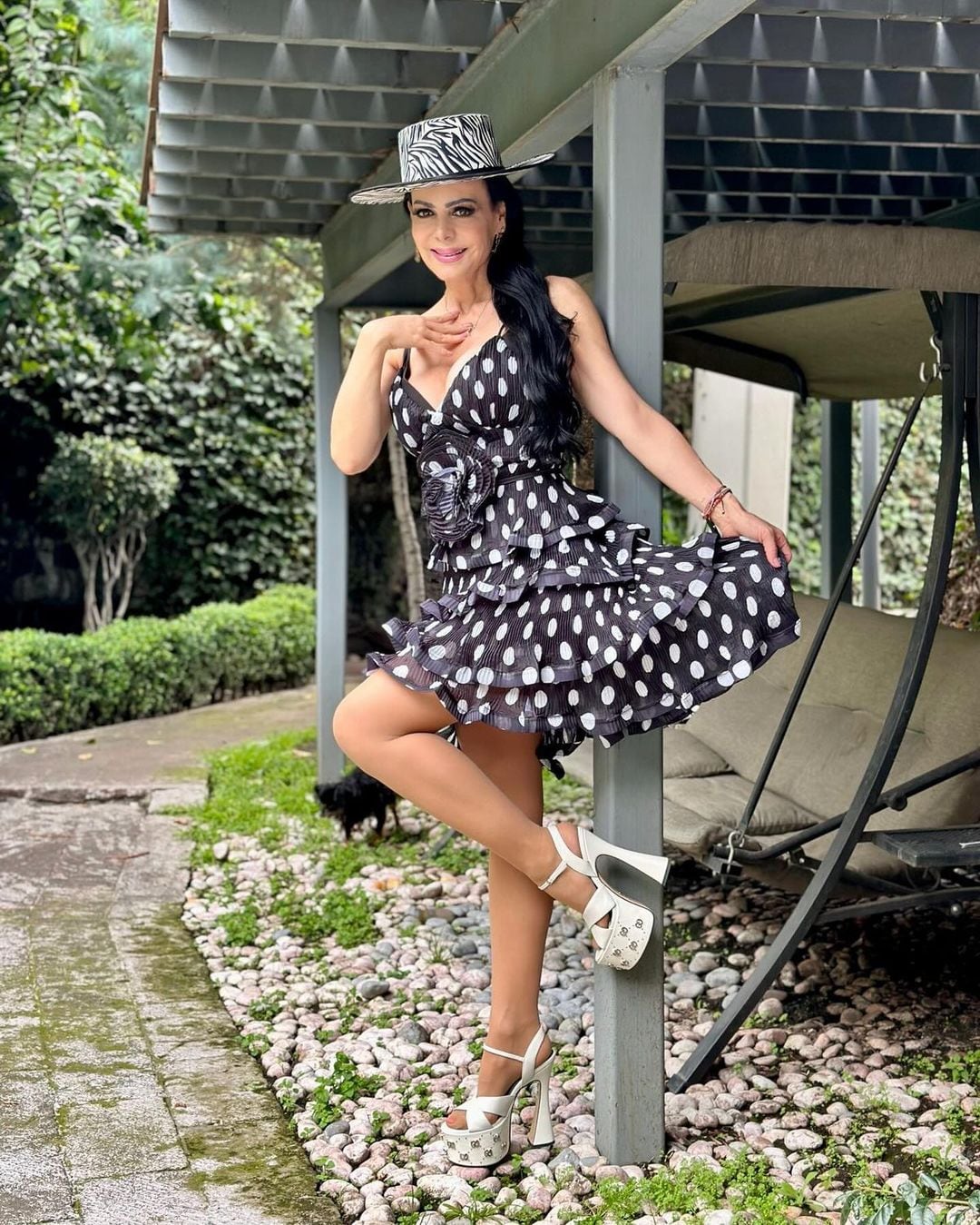 Maribel Guardia y su hijo Julián Figueroa