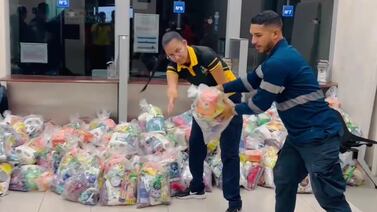 Gobierno de El Salvador envió 2.500 diarios para afectados por temporal en Costa Rica