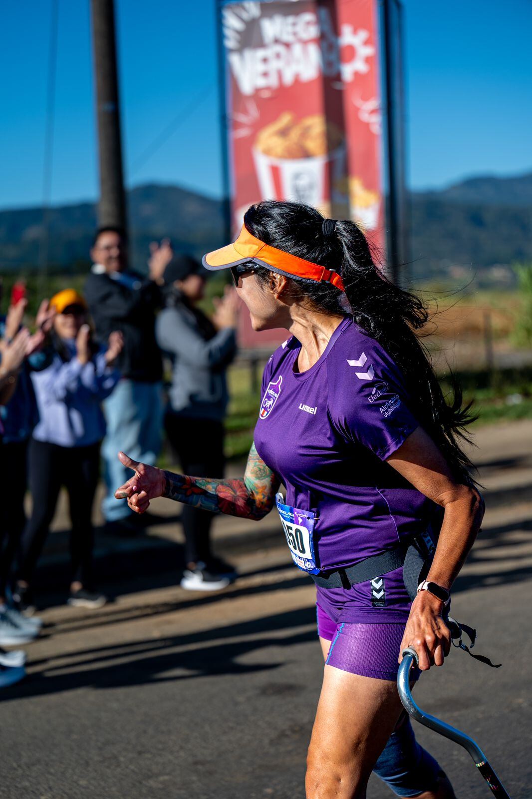 Alejandra Villalta Roldán fue la última paraatleta que ingresó a la meta en la carrera La Candelaria del pasado domingo 9 de febrero, sin embargo, se ganó la medalla de oro al esfuerzo, la perseverancia, el amor al deporte y la inspiración
