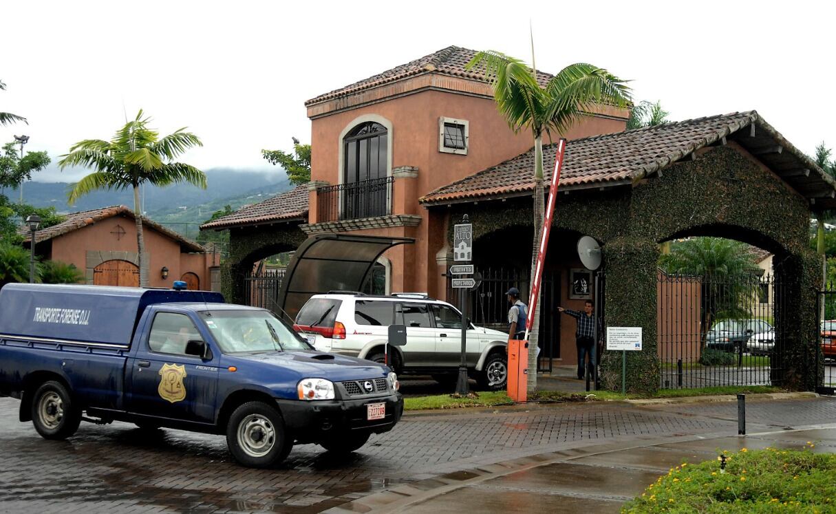 Asesinato de dos hombres en un condominio en Escazú, en agosto del 2010