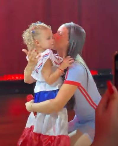 Zhamira Zambrano y Jay Wheeler en Costa Rica