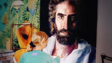 Dibujó el rostro de Jesús a los 8 años asegurando que Dios la inspiró, La Teja habló con ella y nos dijo cosas muy lindas