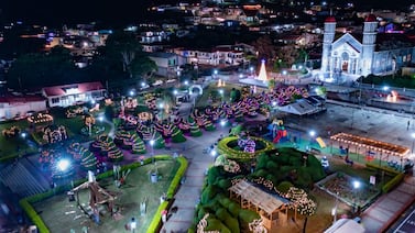 Parque de Zarcero tendrá su tradicional iluminación para dar inicio a la época navideña