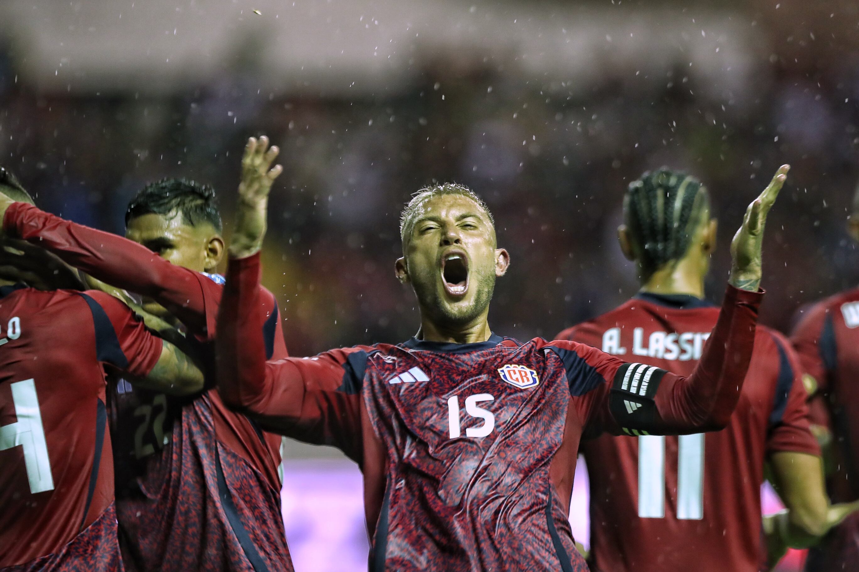 22/05/2024/ Juego entre la selección de Costa Rica vs San Cristóbal y Nieves en el estadio Nacional de Costa Rica por la primera fecha de la eliminatoria al mundial 2026 USA, Canadá y México / Foto John Durán
