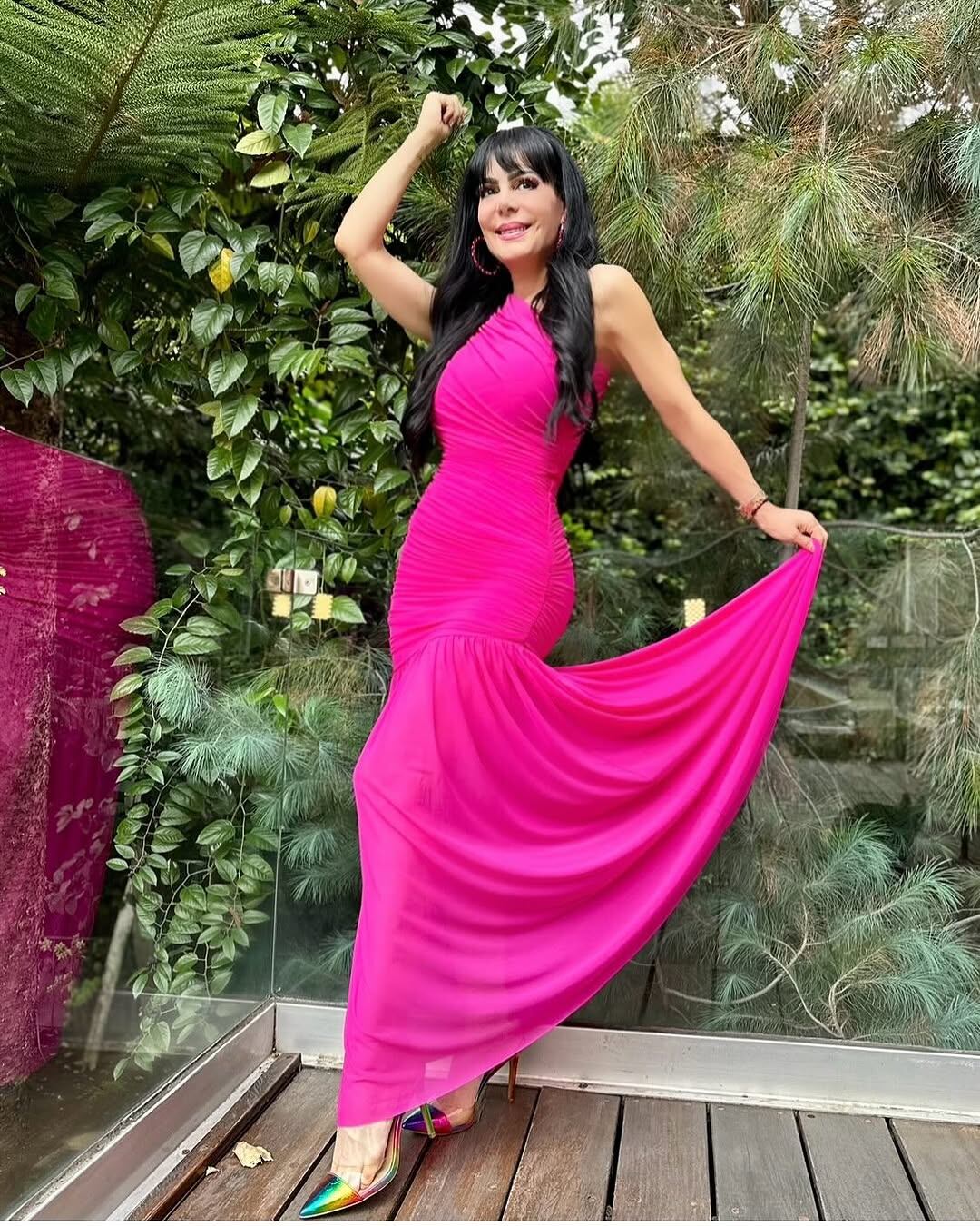 Maribel Guardia, actriz y cantante costarricense.