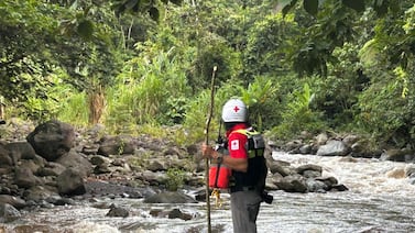 Cruz Roja encontró horroso escenario tras recibir alerta de familia arrastrada por río en Turrialba