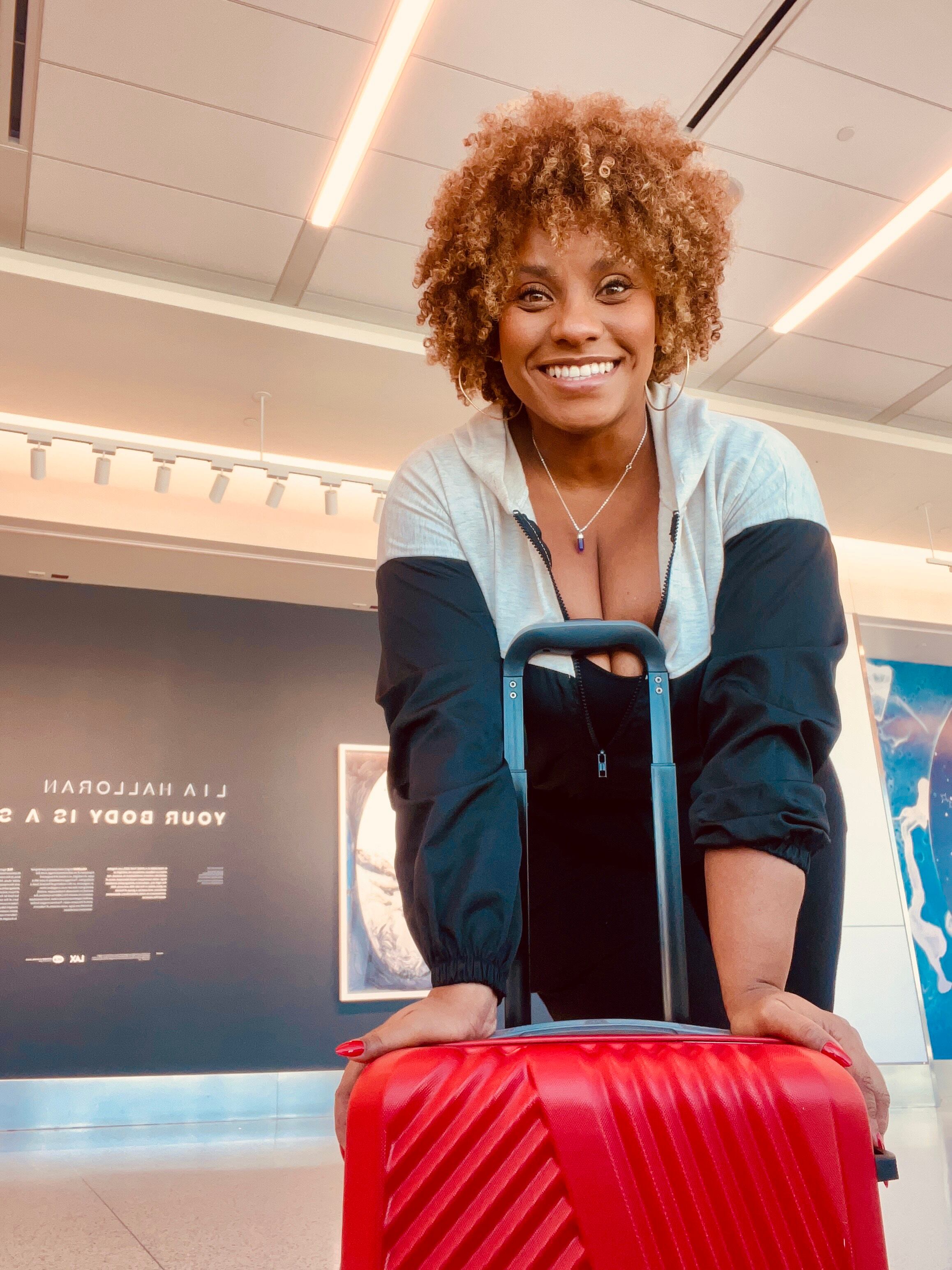 Periodista y locutora Rose Davis en la semifinal y final de la Copa Ora Femenina 2024 en San Diego, California, Estados Unidos