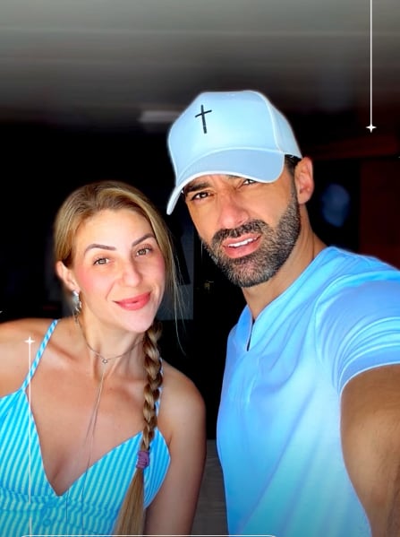 Mimi Ortiz y Toni Costa, exparticipantes de Mira quién baila de Teletica.