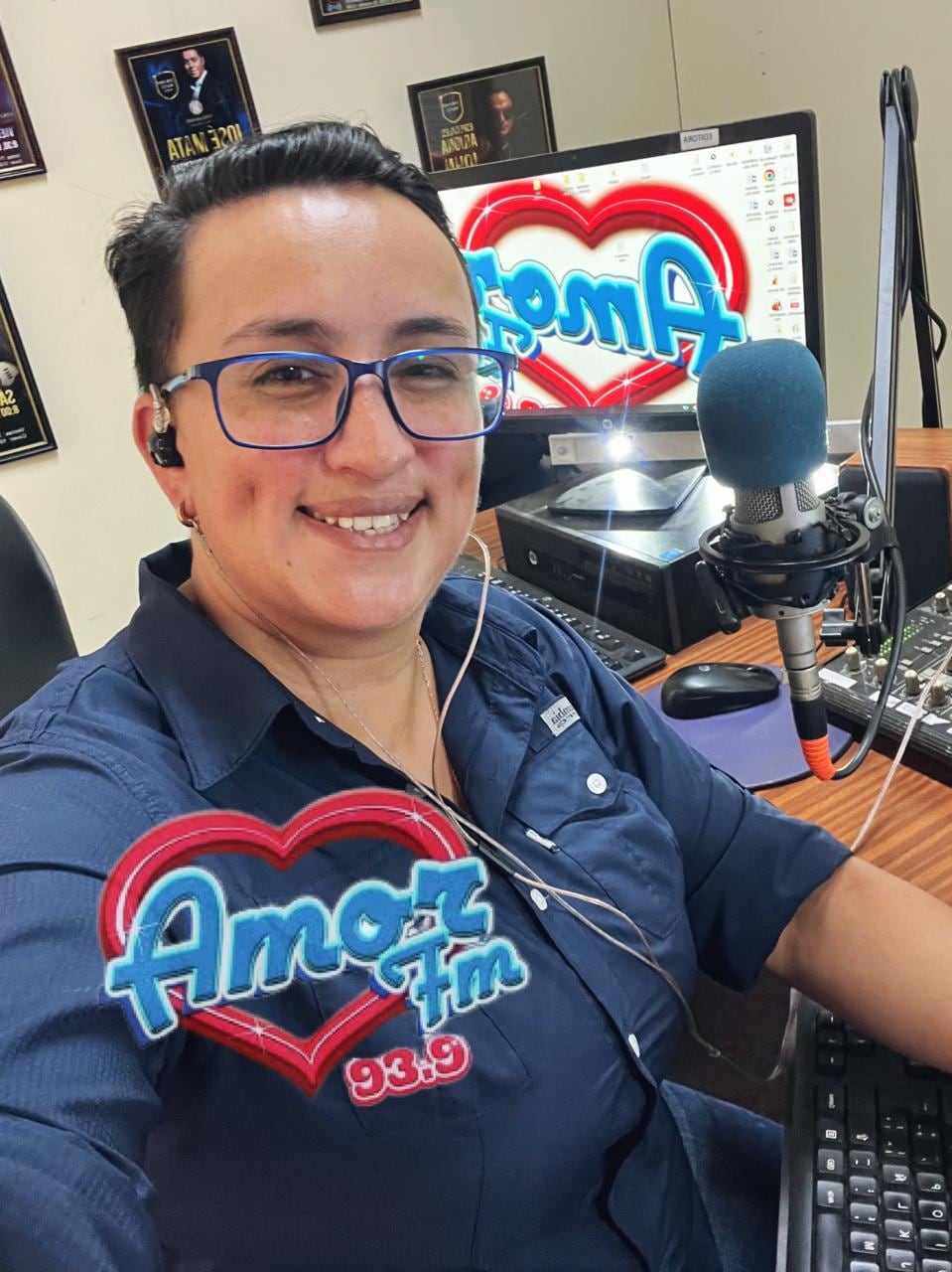 Emilia Guillén  locutora