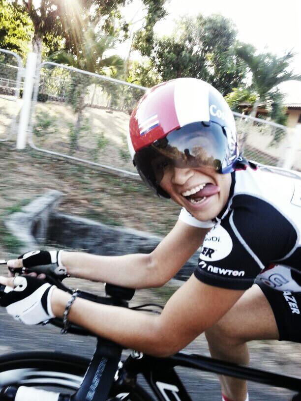 María José Vargas, ciclista nacional, Juegos Olímpicos