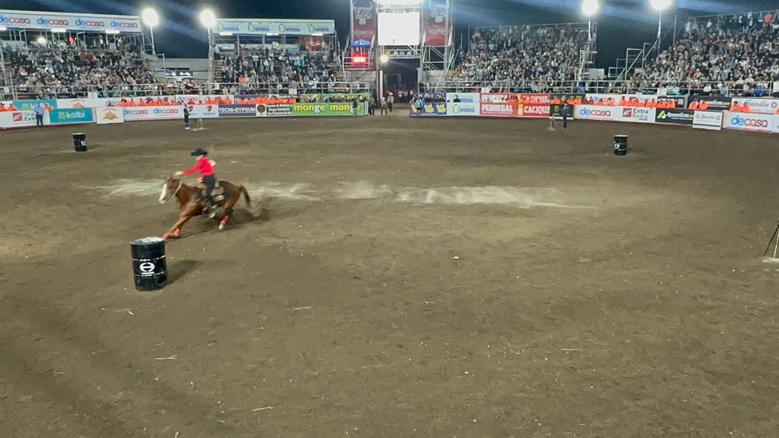 Daniela Retana ganó las barrileras