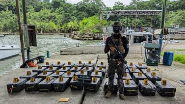 Radares permitieron detectar una cantidad impresionante de cocaína en el Caribe