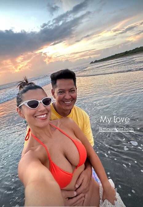 Nicole Aldana y su esposo se dejaron atraer por una mágica playa de Guanacaste.