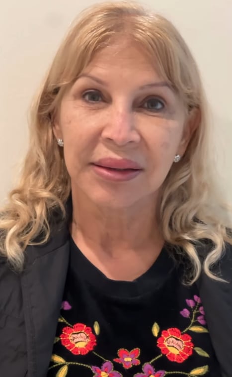 Doña Carmen, mamá de Lynda Díaz