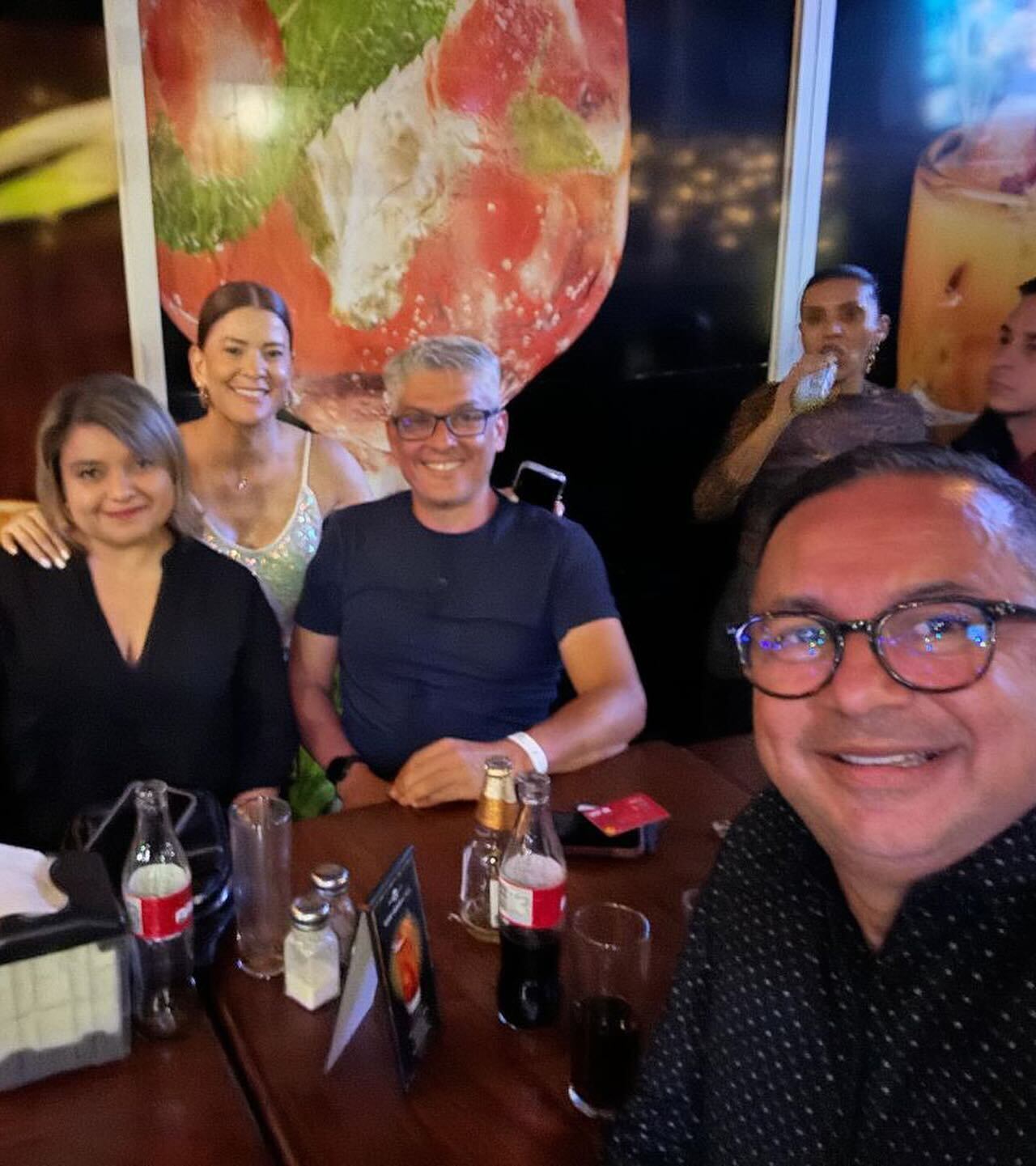 La periodista Fabiola Herra celebró su cumpleaños con familiares y amigos. Instagram.