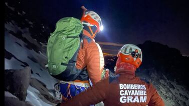 Hombre que falleció en Nevado de Ecuador soñaba con ser ingeniero