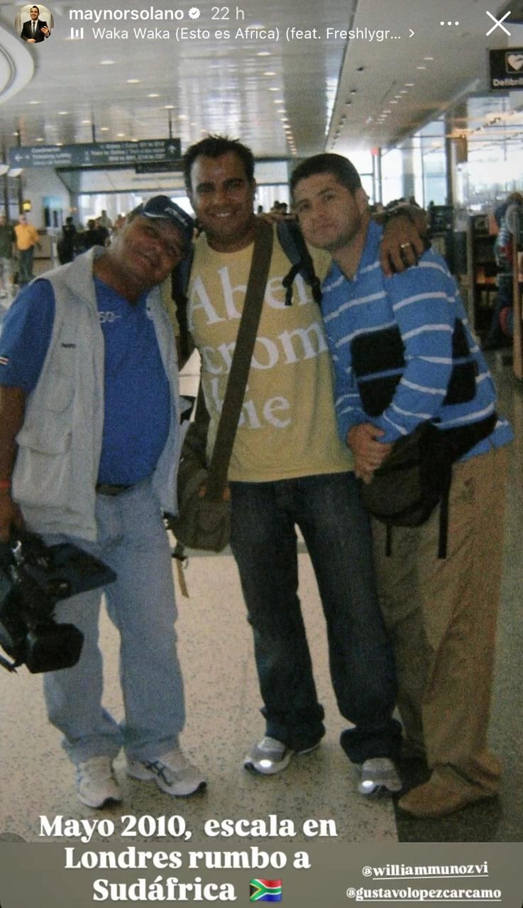 Maynor Solano dejó ver a Gustavo López en el 2010 cuando tuvieron juntos una oportunidad de ensueño