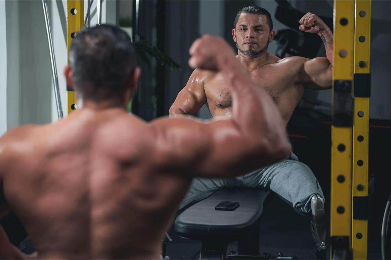 Randy Granados, fisiculturista que perdió las piernas en accidente de tránsito en el 2014. Foto cortesía Randy Granados.