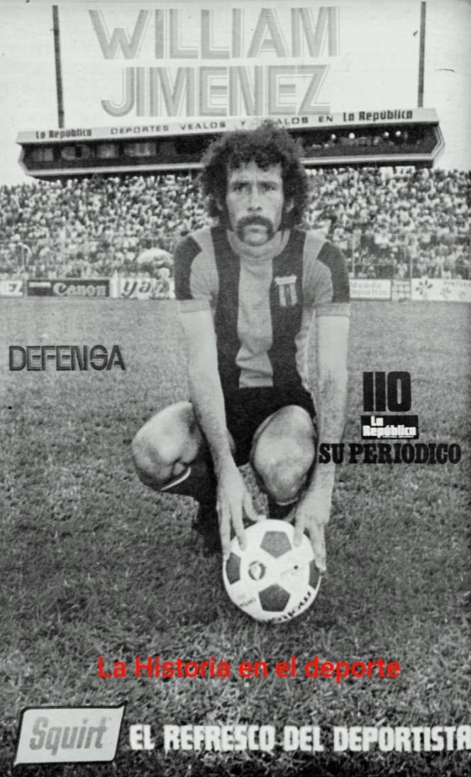 Alajuelense lamentó el fallecimiento de William Jiménez, uno de sus exjugadores. Foto tomada de Facebook.