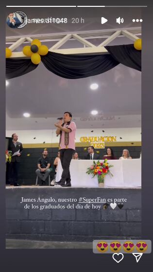 James Angulo participó en Nace una estrella