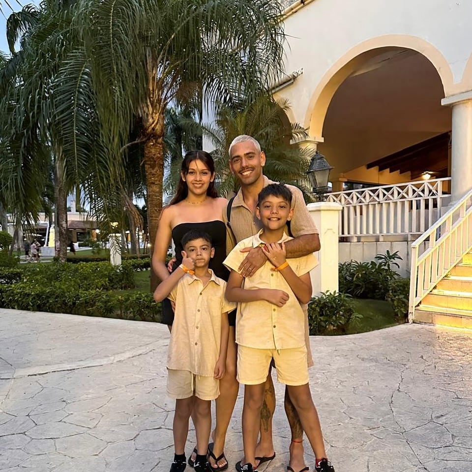 Nicolás Delgadillo es padre de Thiago y Bautista. Instagram.