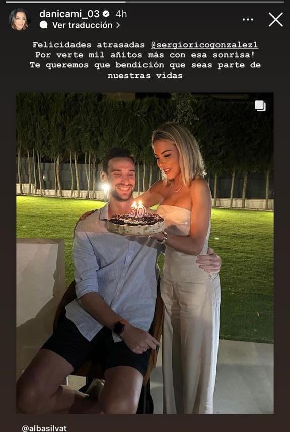 Hija de Andrea Salas y de Keylor Navas le envío un mensaje a Sergio Rico