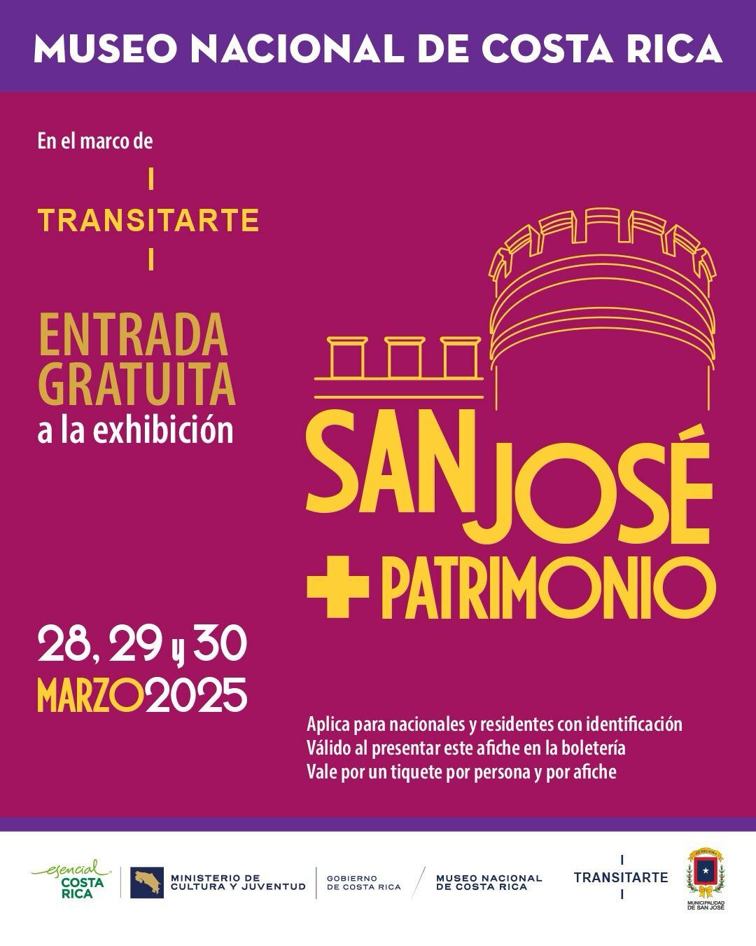 Este es el afiche con el que podrá ingresar gratis al museo.