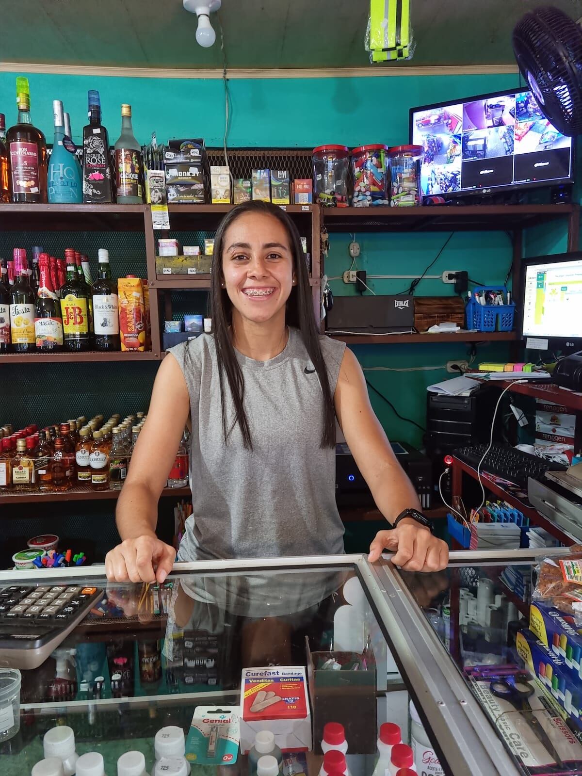 Viviana Chinchilla, mediocampista de Alajuelense. Cortesía.