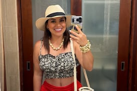 Natalia Romano, hermana de Choché, mostró sus nuevas curvas en la playa