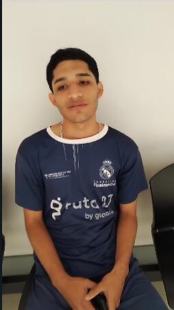 Gerarld Salgado, escuela Socio Deportiva Fundación Real Madrid