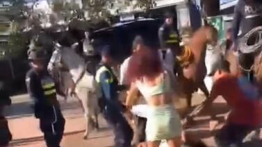 Videos dejan en evidencia los zafarranchos que se arman en las calientes fiestas de Santa Cruz