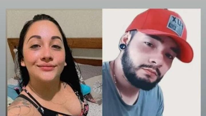Adriana Liseth Mora Obregón y Brandon Scott Valverde Mora fueron asesinados a balazos cuando iban en carro, en La Cuesta de Corredores, zona sur. Foto: Tomada de FB
