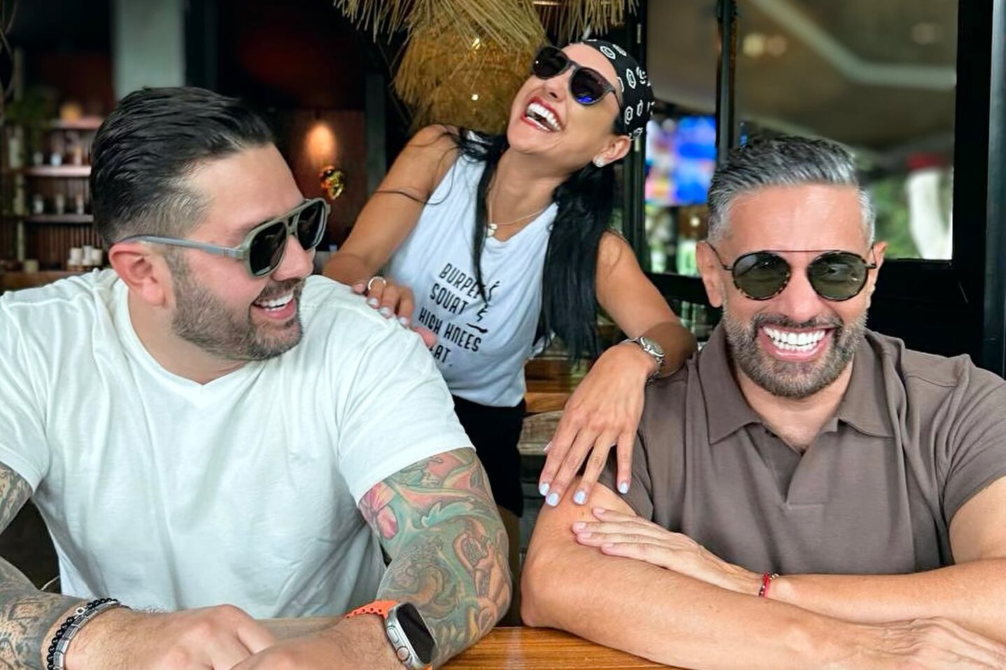 Nancy Dobles, Omar Cascante y Randall Salazar tuvieron un inesperado reencuentro