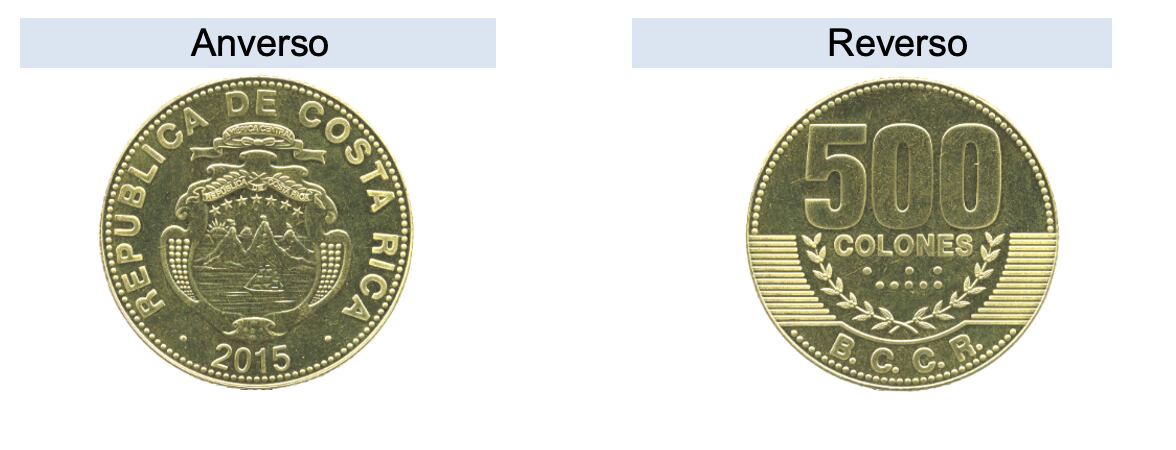 La moneda tradicional de ₡500 dejará de circular.