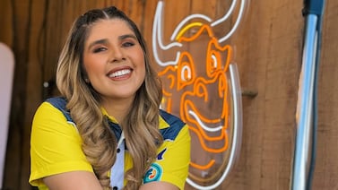 Katherinne González le respondió con todo a un seguidor que la criticó por mostrar “de más” al hacer ejercicio