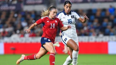 Priscilla Chinchilla le da sus primera alegría a Costa Rica en la Copa Oro femenina