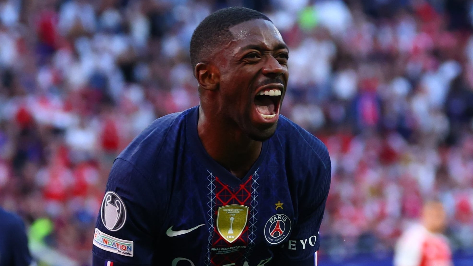 Ousmane Dembélé puso el 1-1 en la final de la Champions League entre PSG y Arsenal.