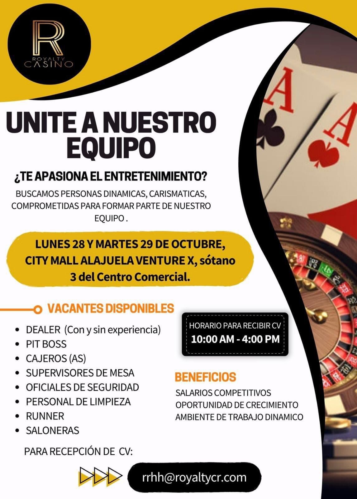 empleo en Casino