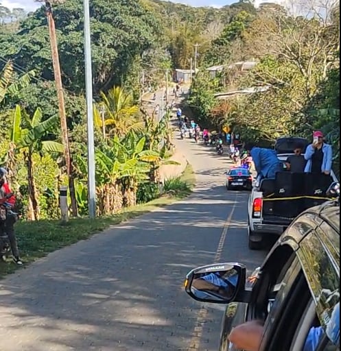 Funeral de Junieysis Adely Merlo Espinoza. Captura de video de Jorling Merlo