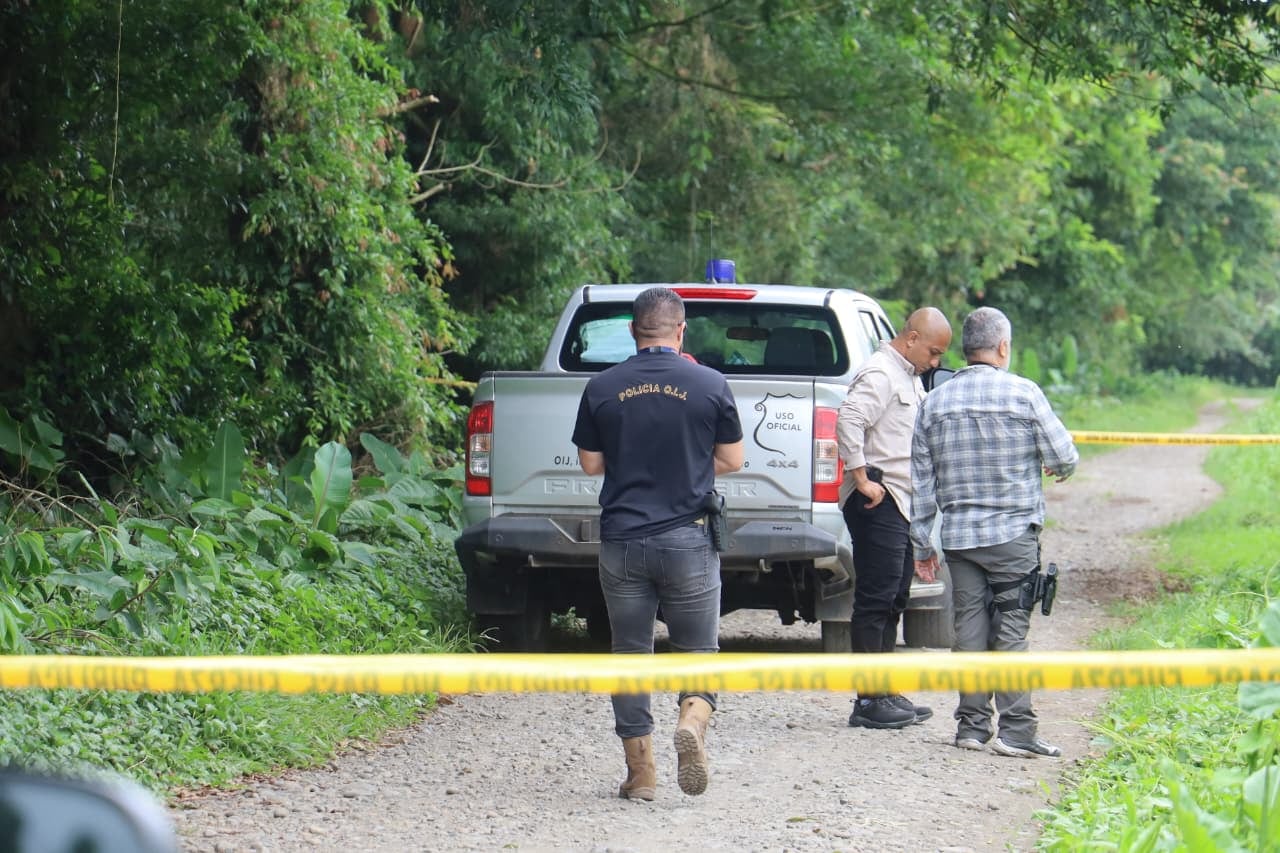 El hallazgo ocurrió en la finca bananera Debasa 5, ubicada en el sector de Duacarí de Guácimo, Limón.