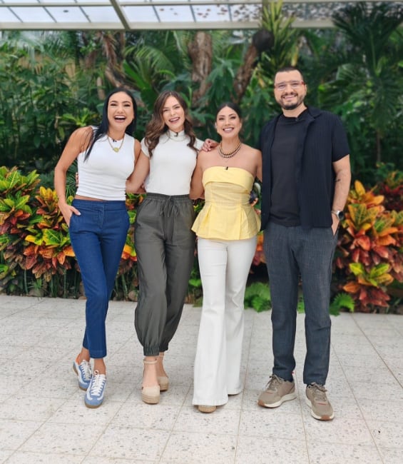 Natalia Monge, presentadora de Buen día de Teletica.