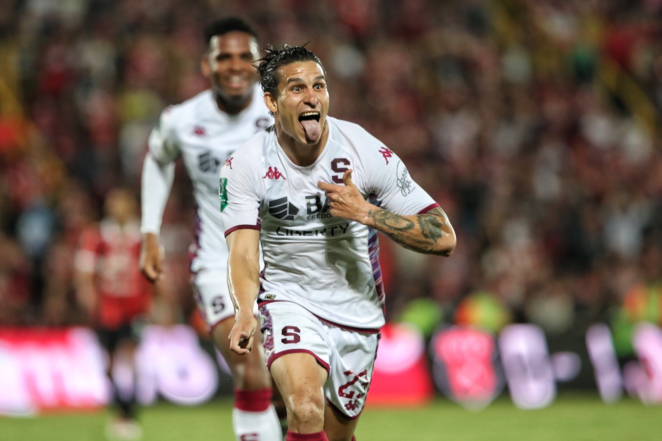 20/04/2024/ Clásico Nacional entre Liga Deportiva Alajuelense vs Deportivo Saprissa por la jornada 19 del torneo clausura de la Liga Promerica en el estadio Alejandro Morera Soto / Foto John Durán