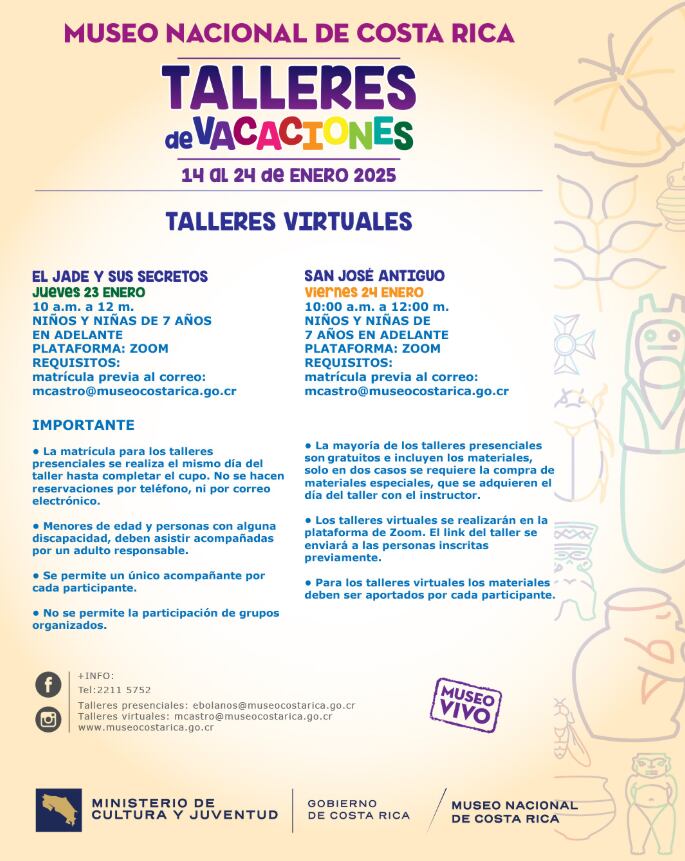 Talleres del Museo Nacional