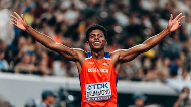 Gerald Drummond mejoró su marca y clasificó a la semifinal del Mundial de Atletismo