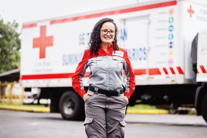 Dyanne Marenco, Presidenta de Cruz Roja Costarricense