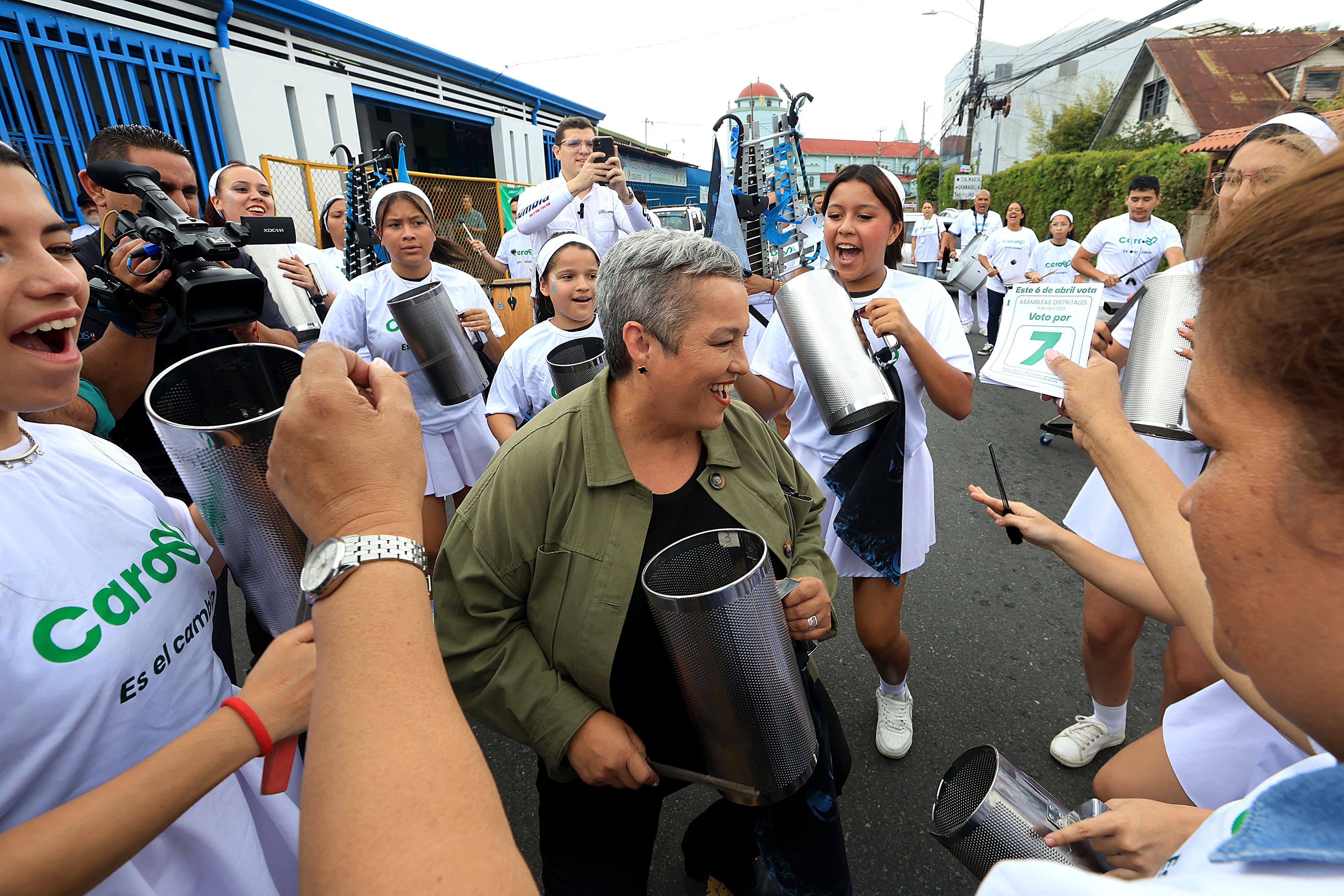 Carolina Delgado, precandidata del Partido Liberación Nacional (PLN)